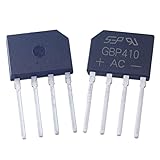 ICXLPMC 5PCS/Lot GBP206 Dip-4 GBP208 GBP210 GBP306 GBP307 GBP310 GBP406 GBP408 GBP410 Bridge Rectifiers Single Phase (GBP408)