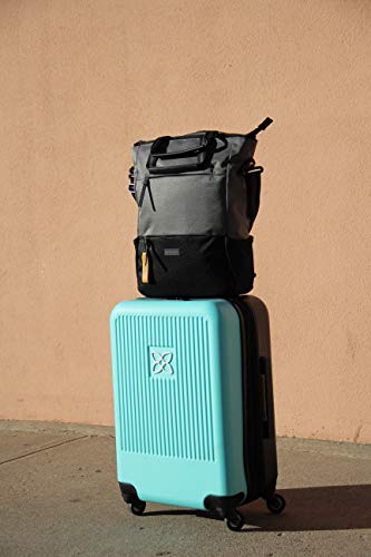 Sherpani Meridian, 22 Inch Travel Hardside Luggage, Durable Hardshell Luggage, Expandable Suitcases With Wheels, Lightweight Rolling Luggage Carry On, Carry On Luggage 22X14X9 Airline Approved (Caribe) #TOP5