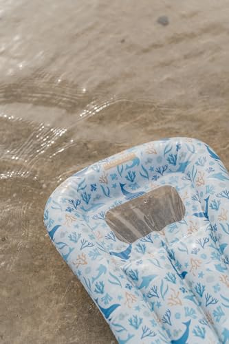 Colchón hinchable para baño Little Dutch Ocean Dreams azul 7