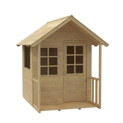 Maisonnette cabane Enfant en Bois FSC® Lavande