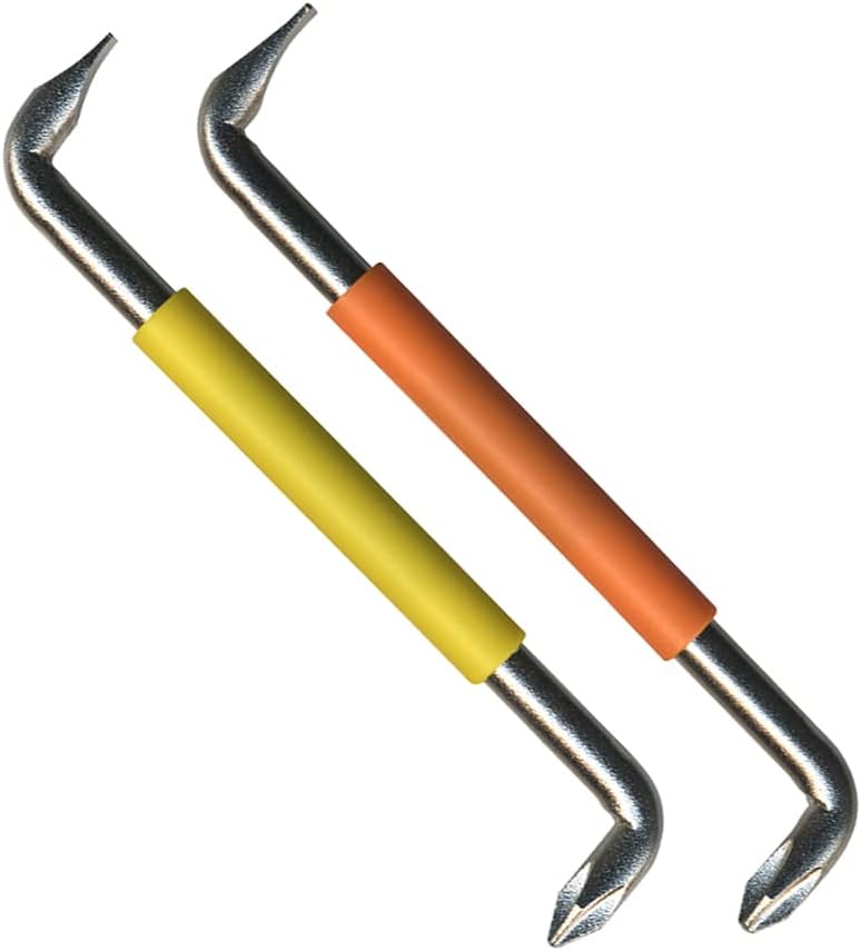ANEX Screwdriver Offset Type, Set of 2 (+1 x -5/+2 x -6) No. 6002