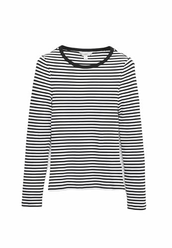 Marks & Spencer Geripptes Oberteil Mit Hohem Baumwollanteil Damen UK 24 (EU 52)