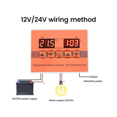 Thermostat programmable W3003 mural 24V : stop aux pannes de surchauffe - 2