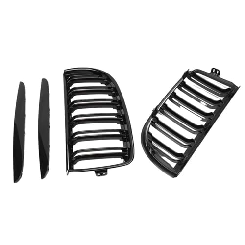 Grille avant calandre pour BMW E90 E91 2005-2008 double lattes noir
