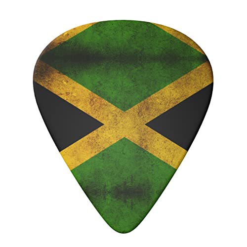 Ensemble de 6 médiators de guitare avec drapeau jamaïcain pour guitare acoustique, guitare électrique, basse, ukulélé… - Les Beatles, Paul McCartney, John Lennon, RIngo Starr, George Harrison Ensemble de 6 médiators de guitare avec drapeau jamaïcain pour guitare acoustique, guitare électrique, basse, ukulélé… – Image 4