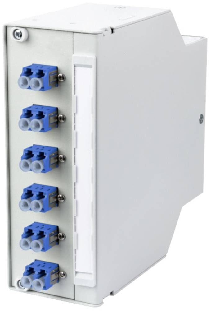 METZ CONNECT OpDAT REGpro VIK 6xLC-Duplex OS2 Glasfaser-Patchpanel 6 Port LC