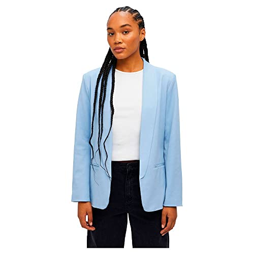 Blazer femme Object Objlisa veste noire manches longues