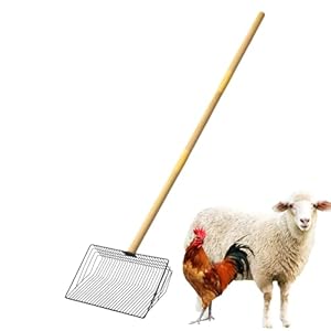 Nexusectar Hühnerstall-Kotschaufel mit Siebschaufel KIHY9N21ZQP6U5UA3S8M