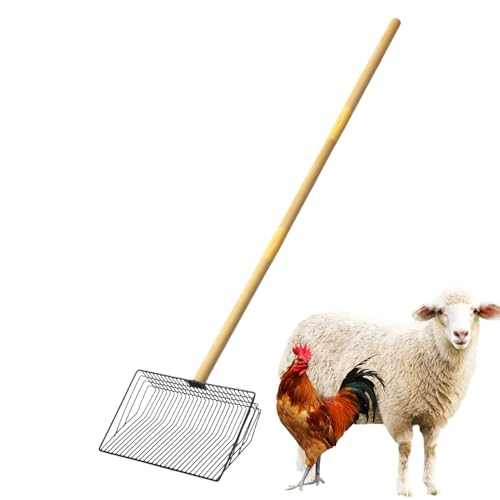 Nexusectar Hühnerstall-Kotschaufel mit Siebschaufel KIHY9N21ZQP6U5UA3S8M
