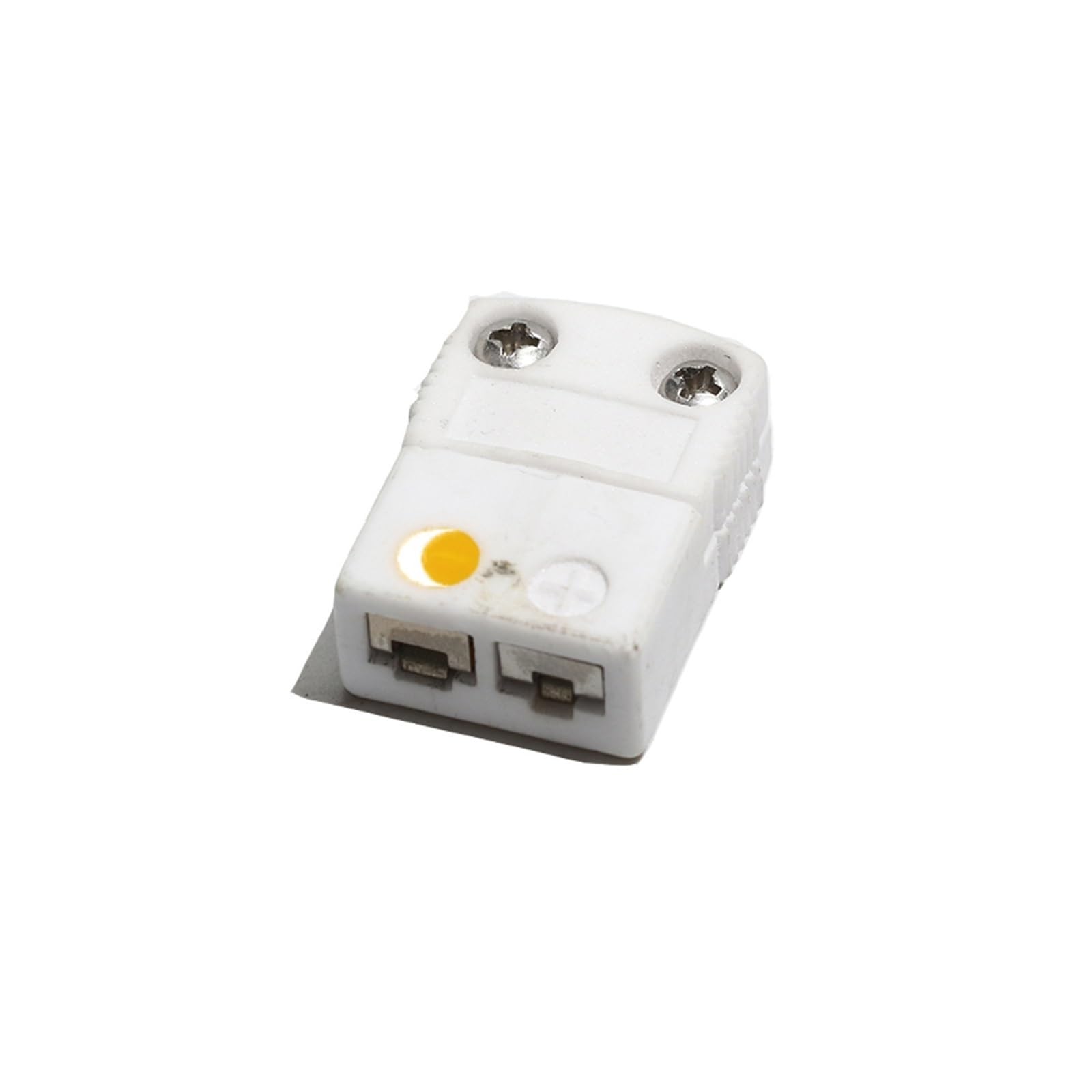 FULIMEI 5pcs Thermocouple Temperature Plug Socket Connector SMPW Male And Female T-type RFS-K-M/F/MF(White1)