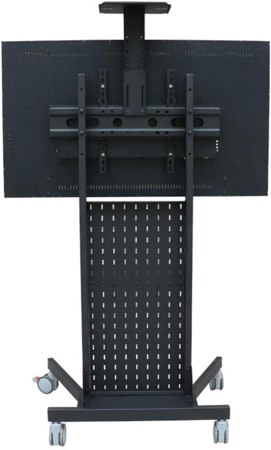 Soporte móvil para TV con ruedas y bandeja para cámara miniatura 6