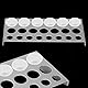 Tattoo Ink Cup Holder Mit 23 Mulden, Tablet-Halter aus Edelstahl für Pigment Ink Cup Tattoo Supplies
