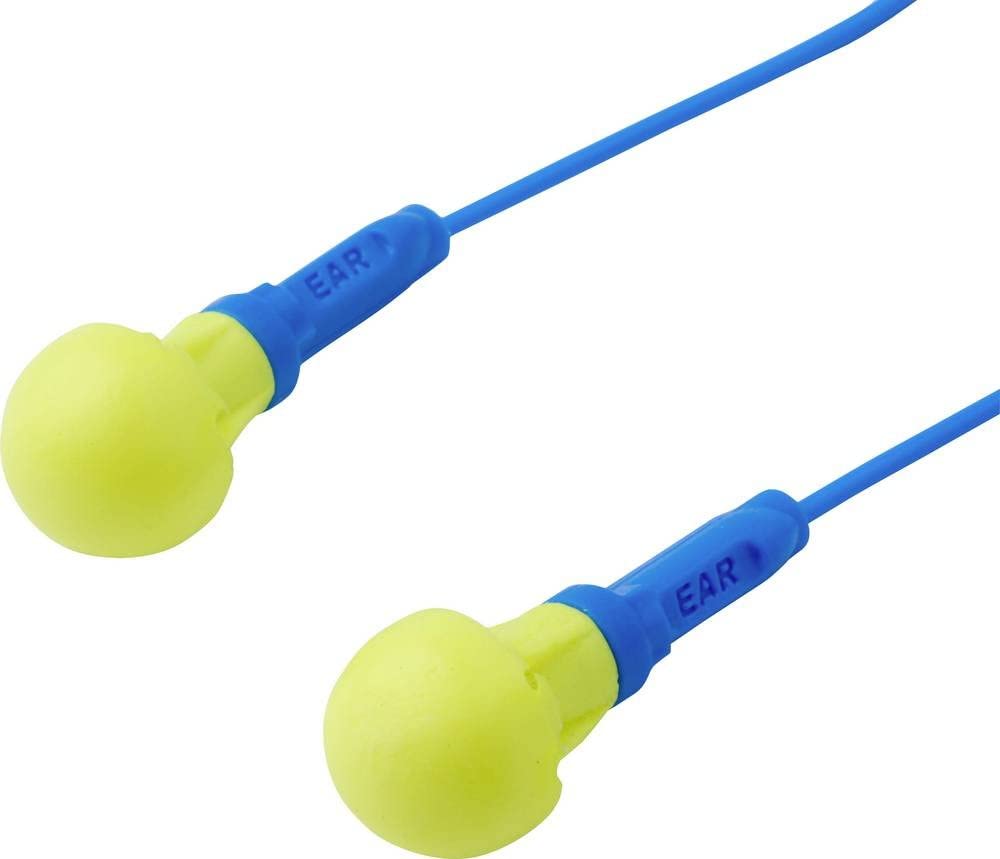 3M E-A-R Push-Ins EX-01-020 Tapones 100 Pares | Amarillo/Azul Pack 100