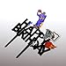 Acrylic Basketball Happy Birthday Cake Topper, Themed Party Decoration and Favor for Fans