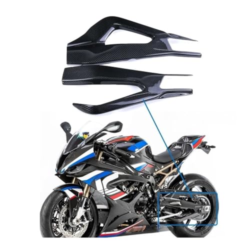 Ailettes garde-boue carbone S1000RR 2020 et panneau latéral moto rétro