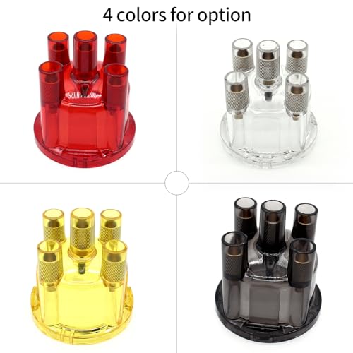Huiop MMK22240R-US0709 Transparent Distributor Cap,Distributor Cap Distributor Cover Replacement thumb #2