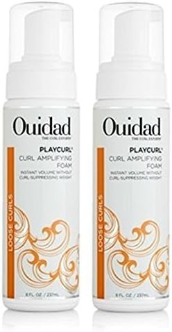 Ouidad PlayCurl Curl Amplifying Foam for Unisex, 8 Oz by Ouidad PlayCurl