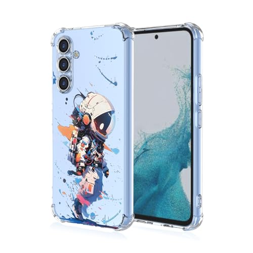 WOKEZ Transparent Fodral till Samsung Galaxy M55 5G - Stötsäker