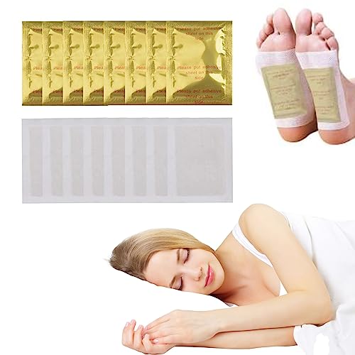 Image of GROOTS Premium New Foot Patches Stress Relief Patch Solution, Toxin Remover cleansing Foot Pads, Pain Relief,Weight Loss Sleep Patch for Detoxification, For Men & Women (1 BOXES = 10 Patches)