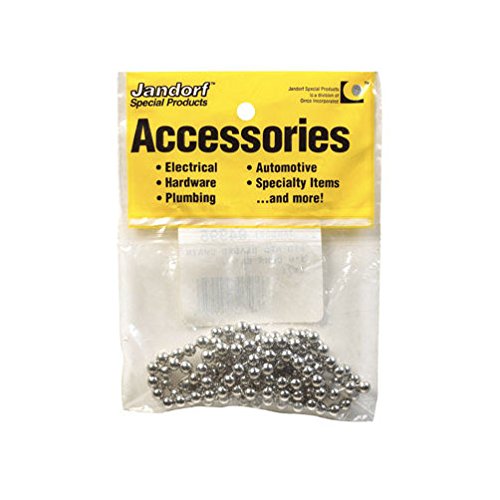 Jandorf Bead Chain Nickel Plated Brass 36 In. L 36 In.