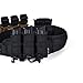 Triple Molle Tactical Pouch G Magazine Holder 9mm Mag Pouch,3 Magazine Holster for 9mm/.40 Calibers 45acp,Open-Top Magazine Pouches for Response Compatible Molle Belts (BLK)