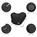 QBUC Car Neck Pillow,Memory Foam Support Head Neck Driving for Car Seat Headrest