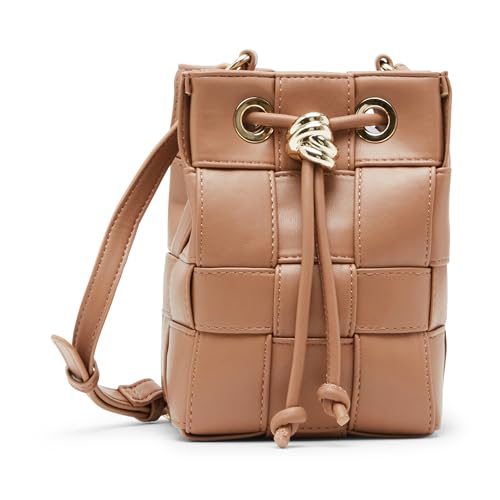 Steve Madden Bjamiee sac seau cognac spacieux pour libérer vos mains