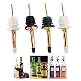 【Universal Fitting】 - Se adapta a la mayoría de los tamaños de botellas - Incluye botellas de licor, botellas de ginebra, botellas de whisky, botellas de vodka, botellas de ron, botellas de aceite de oliva, etc.
