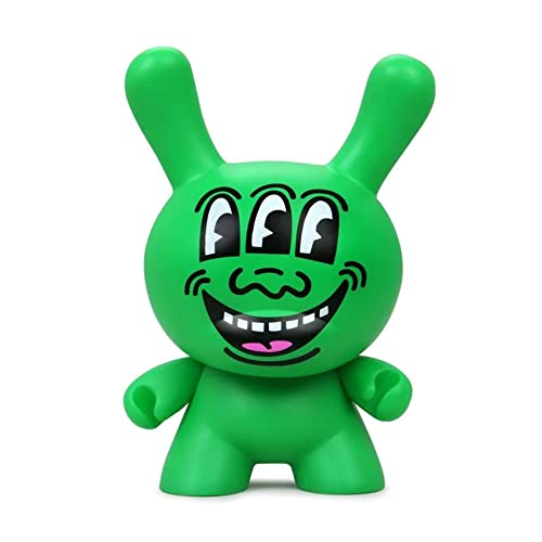Keith Haring Masterpiece Three-Eyed Face Figure