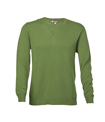 Cashmere Boutique 100% Pure Cashmere Spring Pullover V Neck Sweater Men – Long Sleeve, Lightweight, Soft and Warm Sweater2
