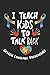 Produktbild I Teach Kids To Talk Back Speech Language Pathologist: Sprachpathologe Notizbuch / Tagebuch / Heft mit Blanko Seiten. Notizheft mit Weißen Blanken ... Planer für Termine oder To-Do-Liste.