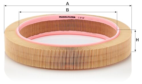 Filtre à air MANN-FILTER C 37 107 haute performance pour moteur utilitaire - 3