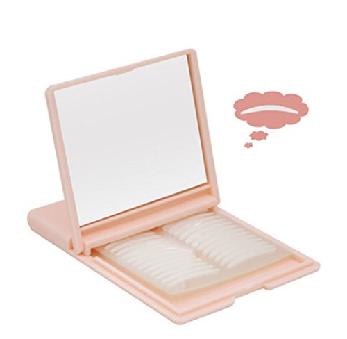 erioctry 1000PCS Portable Breathable Naturally Invisible Double Eyelid Tapes Self-Adhesive Stickers with Packing Case Mirror Instant Eye Lift St