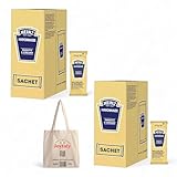 Heinz Maionese Bustine Monodose, Cremosa, 400 Bustine da 10 ml, 2 Confezioni da 200 Pezzi, + JOYTALY BAG