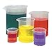 Frey Scientific 581472 Griffin Low Form Polypropylene Beakers - 1000 ml - Pack of 3