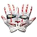 Battle Sports ピエロクロークワイドレシーバーフットボールグローブ、ウルトラタックスティッキー&グリップグローブ、滑り止め-大人用Lサイズ