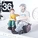 Brizoria Father and Son Bench Resin Statue, Intimate Father-Son Bond Figurine, Collectible Character Sculpture Decor, Family Figure Ornament