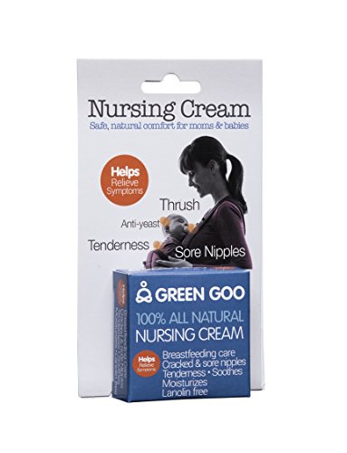 Green Goo All-Natural Skin Care, Nursing Cream, Travel Tin, 0.7 Ounce