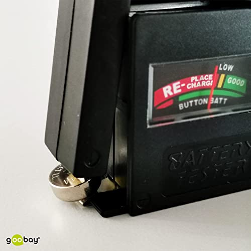 Batterietester Goobay 54020 für verschiedene Batterien und Akkus