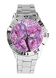 【 Anlässe 】: Diese schlichte und klassische Design Uhr passt zu jedem Outfit und jedem Anlass. Sie können leicht ein normales Outfit aufpeppen und Ihrem Leben Stil verleihen.