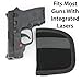 ComfortTac Ultimate Pocket Holster - Concealed Carry Holster Fits Glock 43, 43x, 42, 27, SIG P365, S&W M&P Shield, Kimber Micro 9, Ruger LC9 (Compact)
