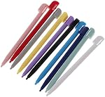 Ocity 10Pcs Plastic Touch Screen Stylus Pen Replacement for Nintendo DS Lite NDSL