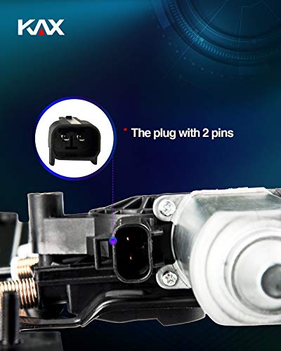 Kax 741-578 Power Window Regulator With Motor Assembly Rear Left Driver Side Equipment Replacement Compatible With Silverado Sierra Escalade Avalanche Suburban Tahoe Yukon #TOP1