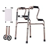 LIGERO Y PLEGABLE: La red pesa solo aproximadamente 2,5 kg, fácil de usar para las personas mayores; cuando ya no necesite usar el andador para viajar, se puede plegar, simplemente colóquelo en el espacio