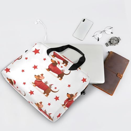 Funda para portátil ALAZA Dachshund Dog Star, 13-15.6 pulg miniatura 7