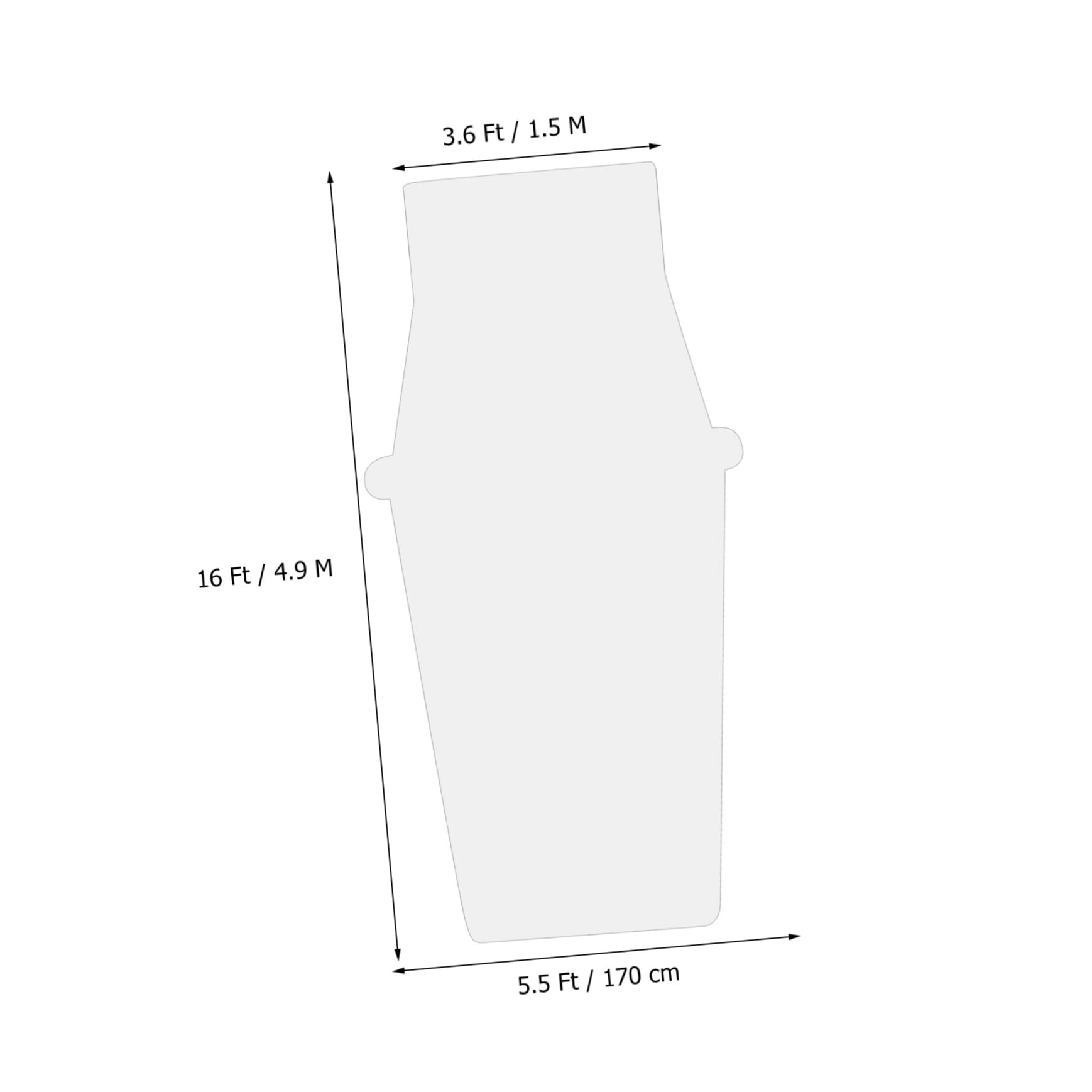 TOPPERFUN Automotive Car Cover Weather Wind Protection Cover Outdoor Car for Suvs Material XL — view 6