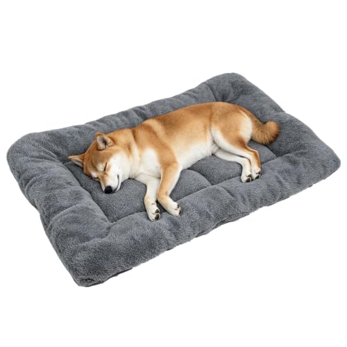 Cama para gatos y perros pequeños cojín rectangular extra suave de felpa para casa 8