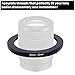 Metal Step Down Ring Filter Adapter - 52mm to 42mm - Metal Ring Step Down Rings Adapter Filter Compatible with All 42mm UV, CPL, ND, Lens Hood, Threaded Lens ect