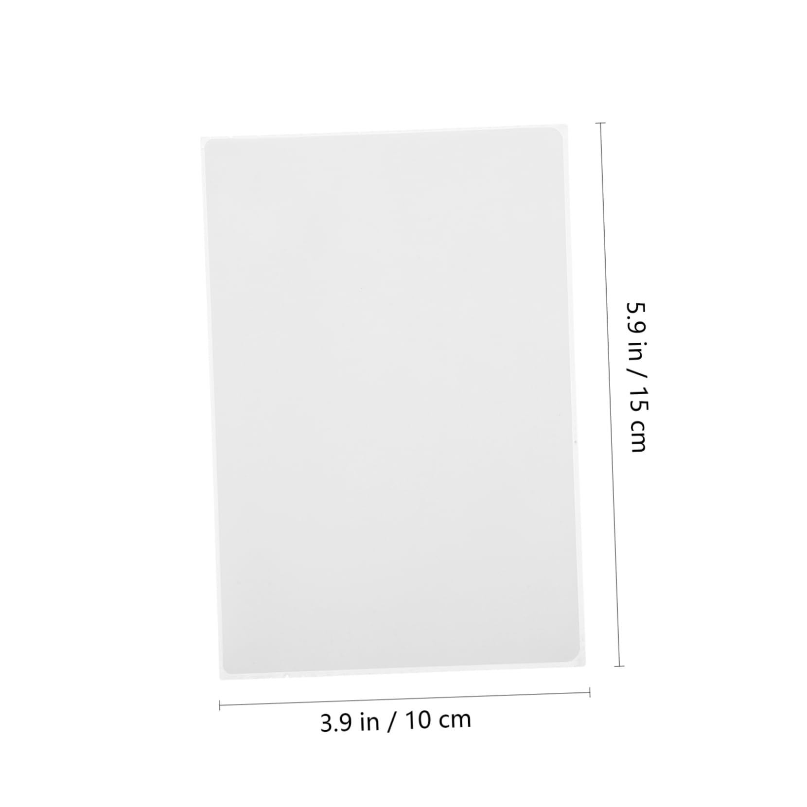 Etichette Termiche 100x150mm 500 Pezzi Carta Linea di Strappo | Adesive per Stampa Diretta, Confezione da 500 Fogli, Finitura Resistente e Testo Nitido