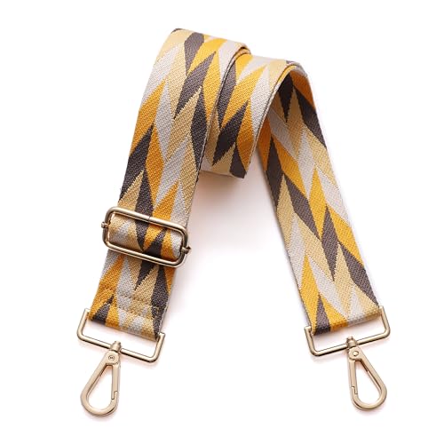 Image of S-Jacorry Purse Strap Replacement Crossbody Wide Shoulder Strap Adjustable Canvas Straps Handbag Strap Replacement Belts